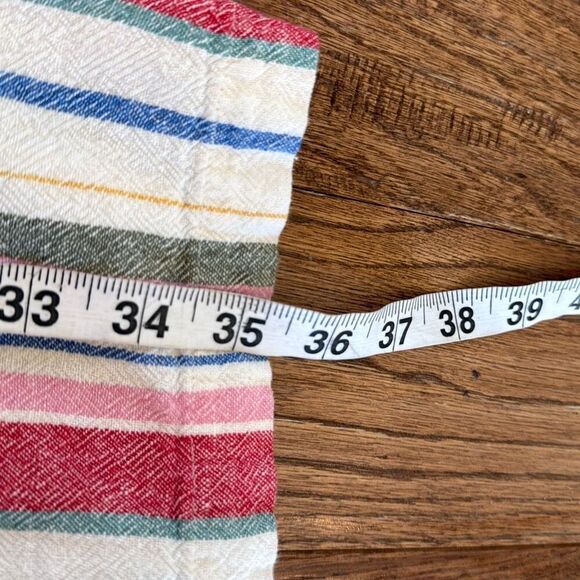 Old Navy striped linen blend pocket front dress small - Picture 8 of 10